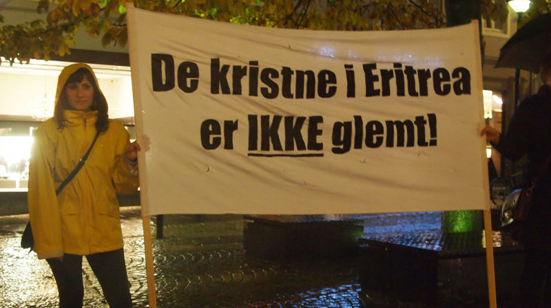 Frå fakkeltoget i 2014