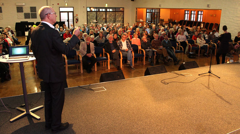 Kjell Nordstokke snakka om diakoni til dei omlag 200 deltakarane på Bjørgvin diakonikonferanse.