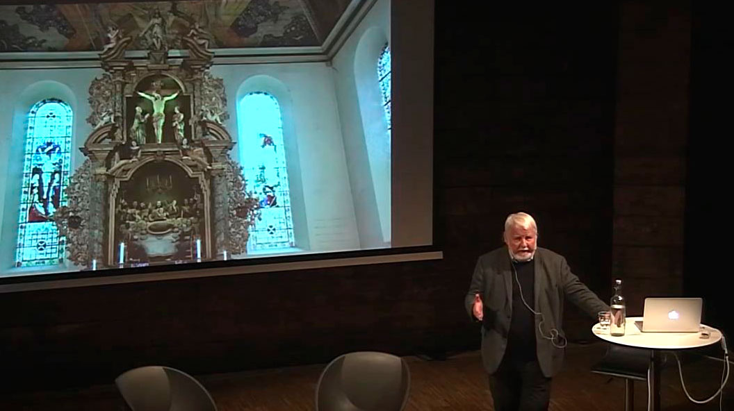 Gunnar Danbolt er ein av gjestene som besøkte Luther øre våren 2017