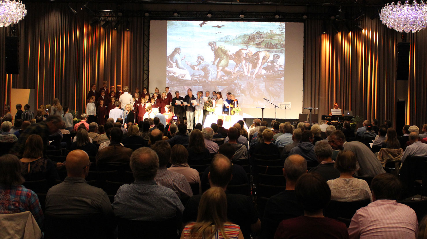 Frå gudstenesta på Stiftsdagane.