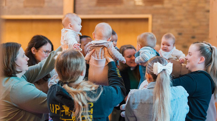Babysang er populært. Foto. Bo Mathisen 