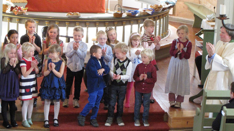 Dåpsskulen i Fjaler. Foto:Joy Taylor