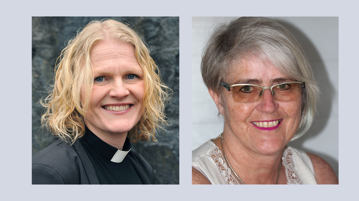 Kjersti Gautestad Norheim (t.v.) og Astrid Fylling blir nye medlemer i Bjørgvin bispedømeråd.