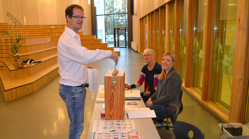 Frå kyrkjevalet i Bergen. Foto: Jens Z. Meyer
