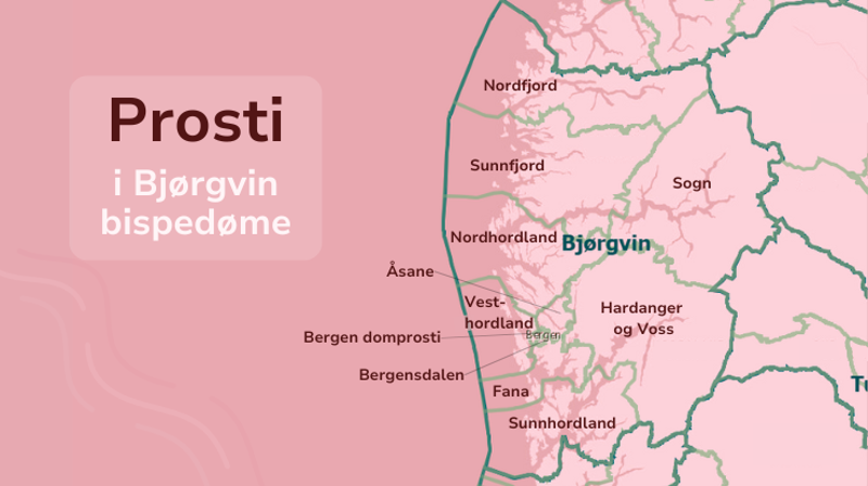 Prosti, sokn og fellesråd i Bjørgvin bispedøme