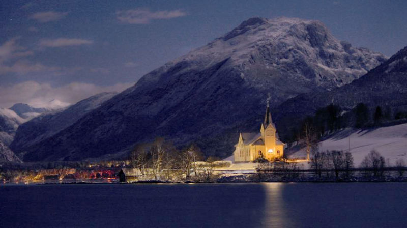 Gimmestad kyrkje. Foto: Oddvar Almenning