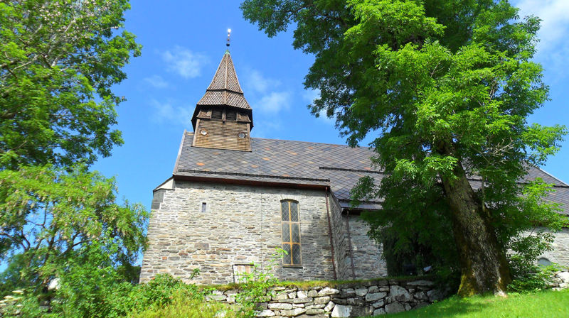 Fana kyrkje. Foto:Wikimedia