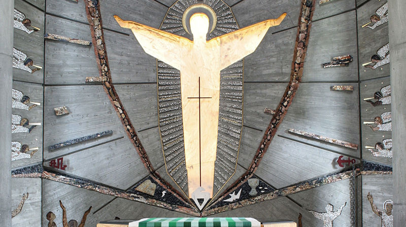 Altartavla i Norheimsund kyrkje.