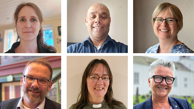 Lek tilsette kandidatar til bispedømerådet. Presentasjon av desse og av dei geistlege kandidatane finn du under "Dokument".