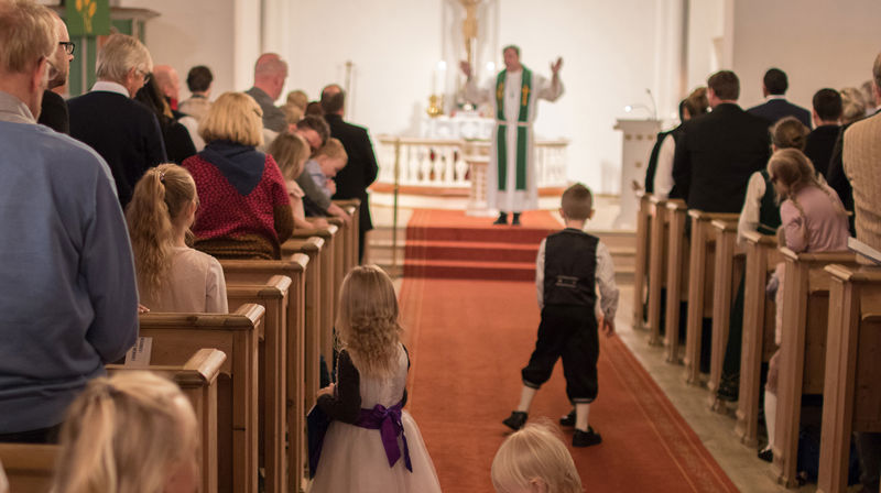 Gudsteneste. Foto: Sandra Iren Nyland Forstrønen