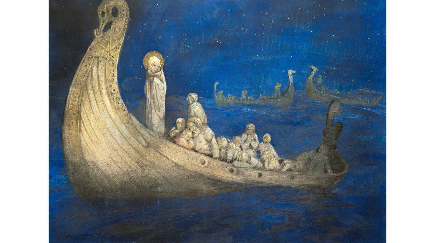 Gøsta af Geijerstam: Frå serien "Den hellige Sunniva". © Gøsta af Geijerstam / BONO 2011