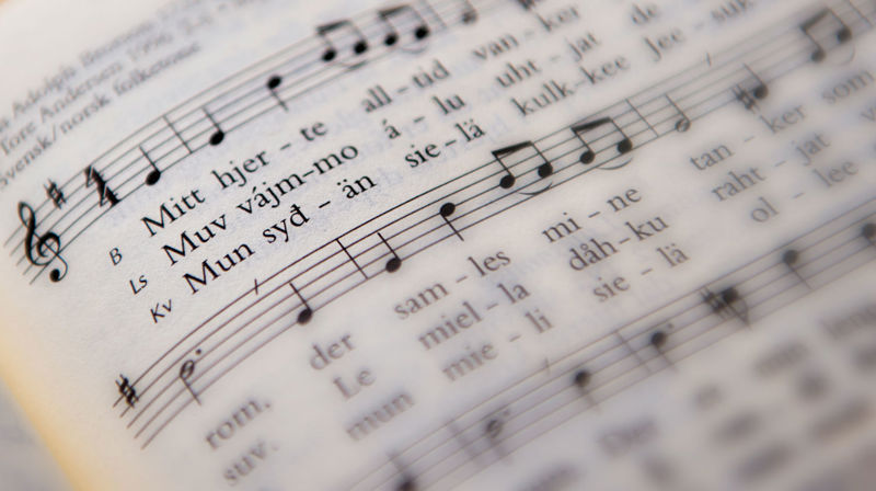 Det er mange salmar å velja mellom dersom ein vil arrangera eit salme-arrangment. Foto: Jens Z. Meyer