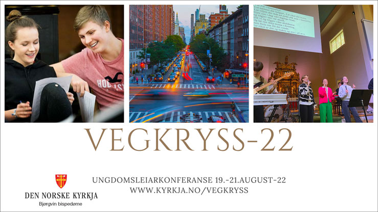 Ungdom frå 10. klasse og oppover er invitert til ungdomsleiarkonferansen Vegkryss.