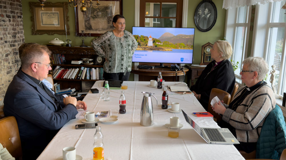 Møte med ordføraren og kommunedirektøren i Tysnes kommune