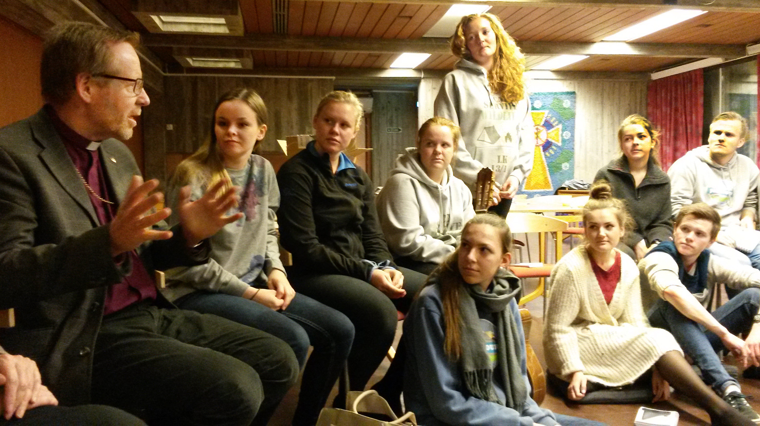 Biskopen på Visitas i Slettebakken sokn. 