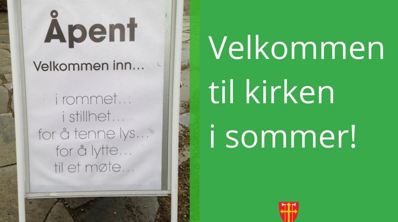 Bilde: Åpne kirker gir rom for ettertanke og å tenne lys.