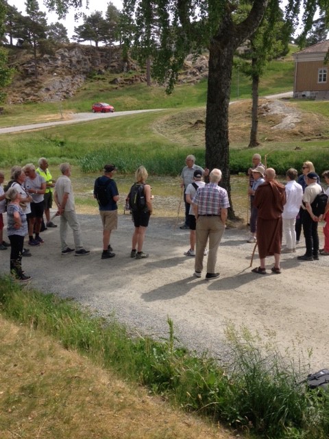 Pilegrimsleden i Halden åpnet