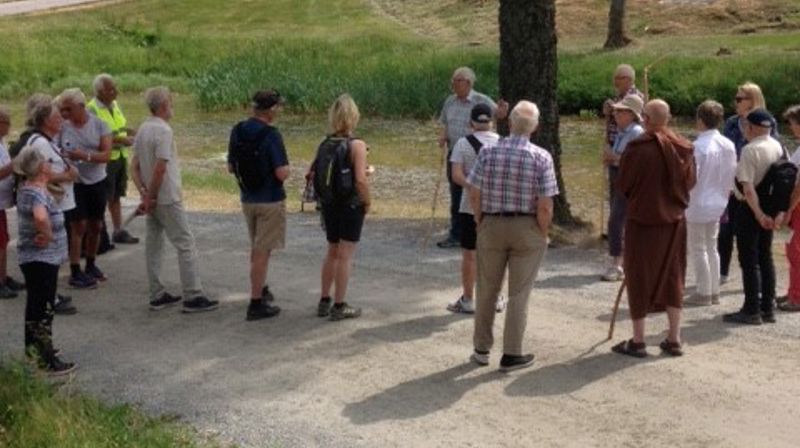 Pilegrimsleden i Halden åpnet