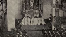 Per Lønningen vigsles til Borgs første biskop (faksimile fra Dagen, 23.mars 1969)