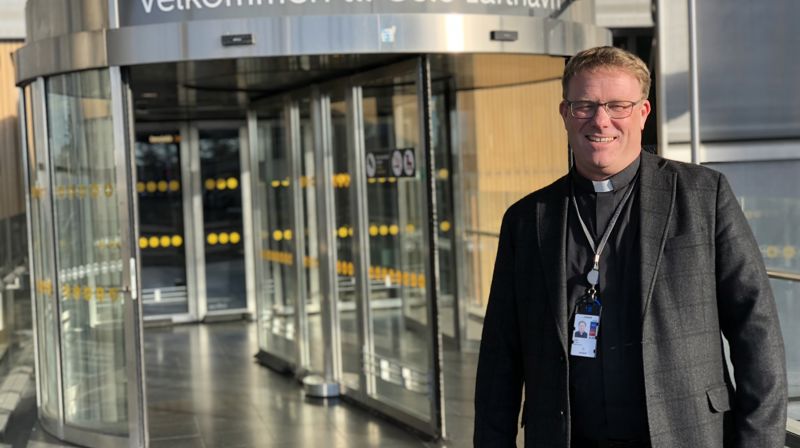 Diakoni på flyplassen