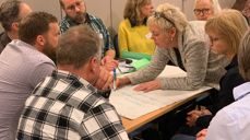 Fra samling for valgte ledere mars 2020