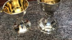 Nattverdskalker fra Berg Kirke – Halden