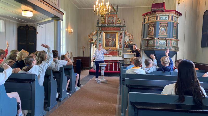 «Fra Hov til kirke» - et samarbeid med den kulturelle skolesekken