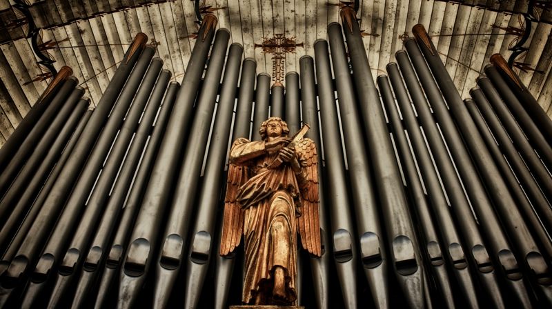 Orgelet i Glemmen kirke, foto: Jan Kraft