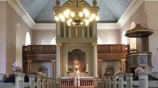 Interiør i Østre Fredrikstad kirke (FOTO: Borg bispedømmekontor)