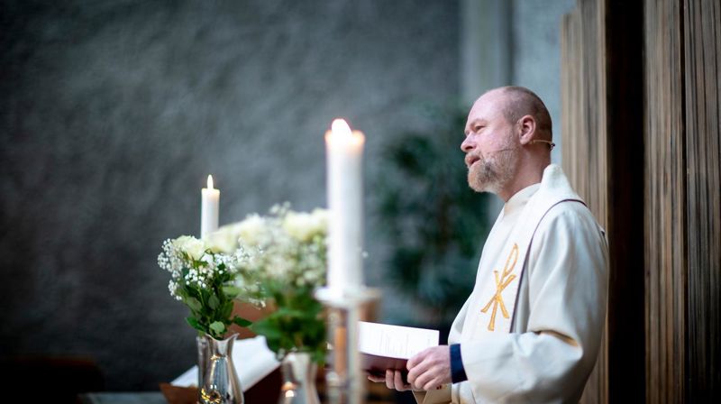 Prest. Foto: Bo Mathisen