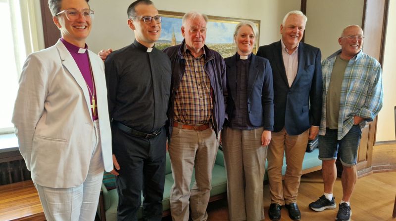 Besøk av Isaac Munther, prest i ELCJHL, høsten 2023