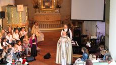 Fra Grunnlovsgudstjenesten i Eidsvoll kirke 19.mai 2014