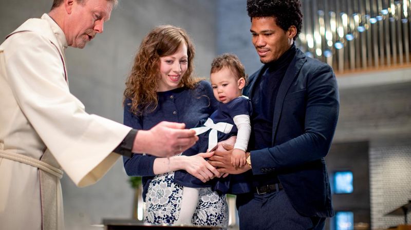 Dåp, foto: Bo Mathisen.