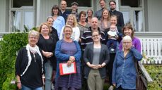 Ansatte fra Ärtemarks pastorat og Dals-ed fõrsamling på besøk i Hamar