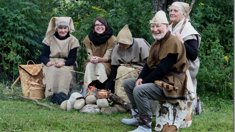 Spelet "Makt og merke" ble satt opp i forbindelse med Eidskog kirkes 350 års jubileum, med støtte blant annet fra denne tilskuddsordningen. Foto: Else Hanna Tendø