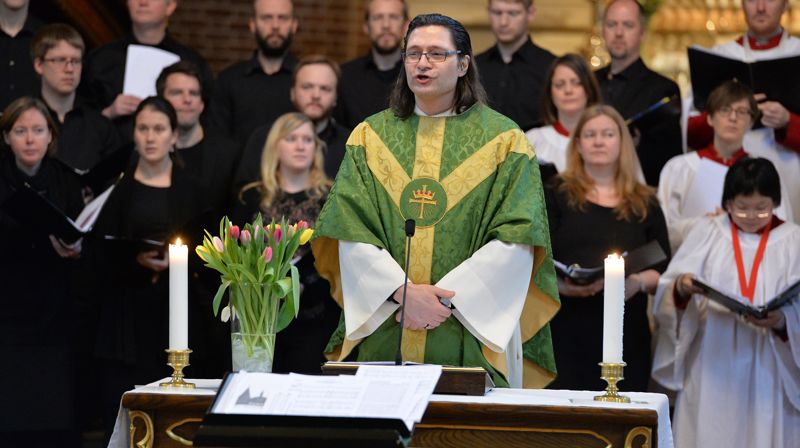 Tor Even Fougner er i dag sokneprest i Sentrum og St. Hanshaugen sokn i Oslo. Foto: kirken.no