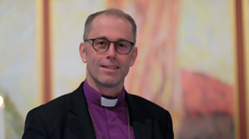 Biskop Ole Kristian Bonden løfter fram menneskeverdet i sin nyttårstale for 2025. Foto: Hamar bispedømmeråd