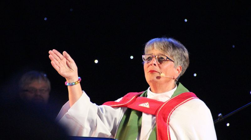 Biskop Solveig Fiske.