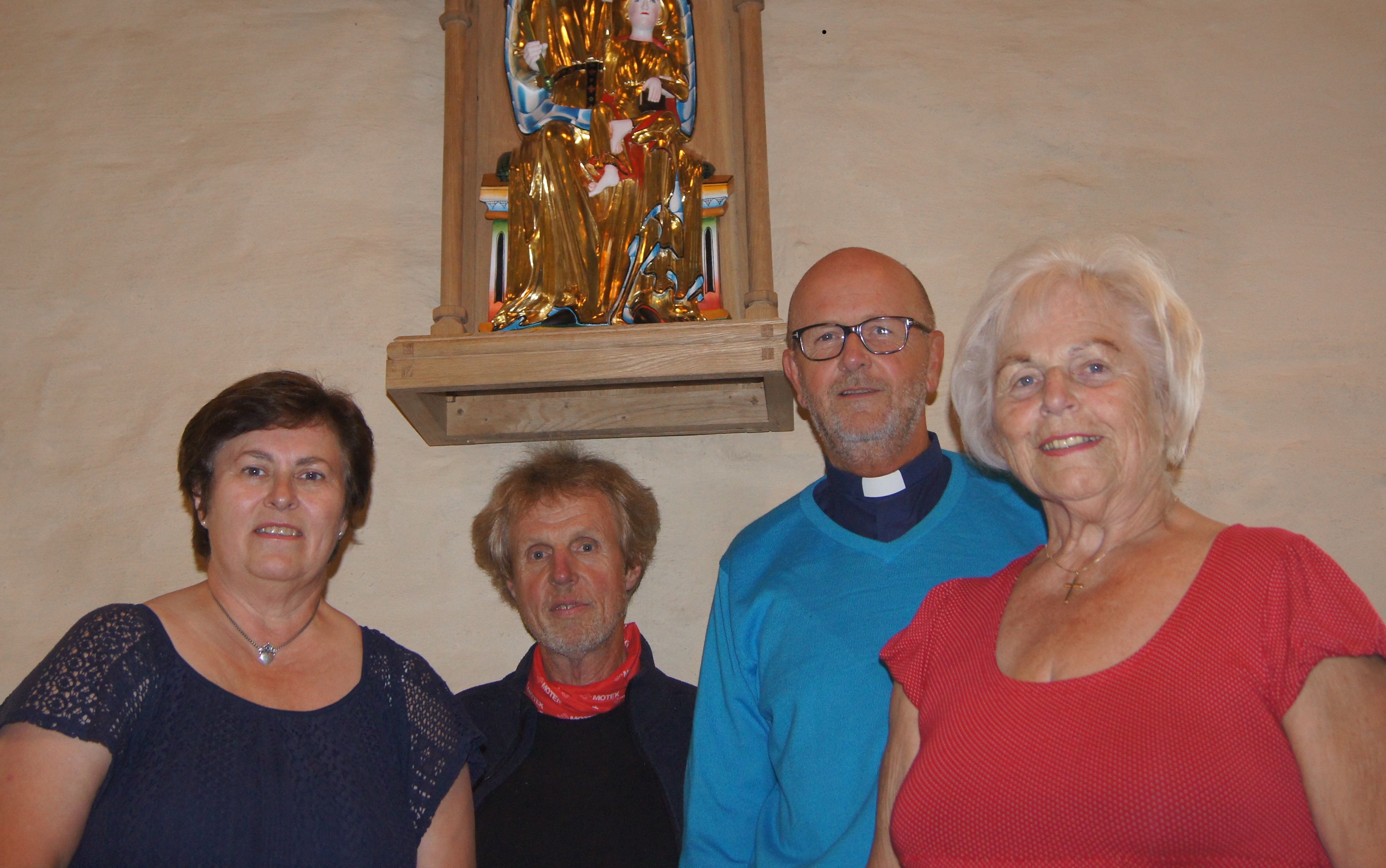 En arbeidskomite bestående av Marit Lundborg Jacobsen, Eivind Peder Hveem, Bjørn Vidar Lie og Karin Østvold har ledet arbeidet med å få en kopi Balkemadonnaen til Balke kirke                                  