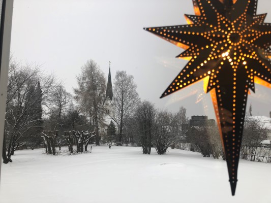 -Kirken skal være der livet leves, sier biskopen i sin nyttårtale. Foto: Jorun Vang