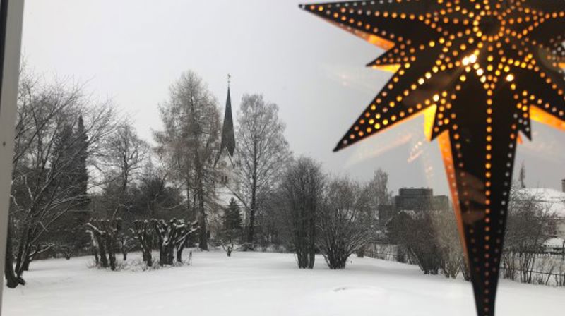 -Kirken skal være der livet leves, sier biskopen i sin nyttårtale. Foto: Jorun Vang