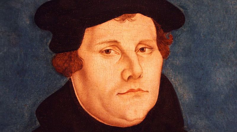 Martin Luther, malt av Lukas Cranach den eldre. Foto: Wikipedia