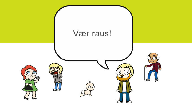 "Vær raus!" Det er temaet for Verdensdagen for psykisk helse i 2018. Illustrasjonen er gjengitt med tillatelse.