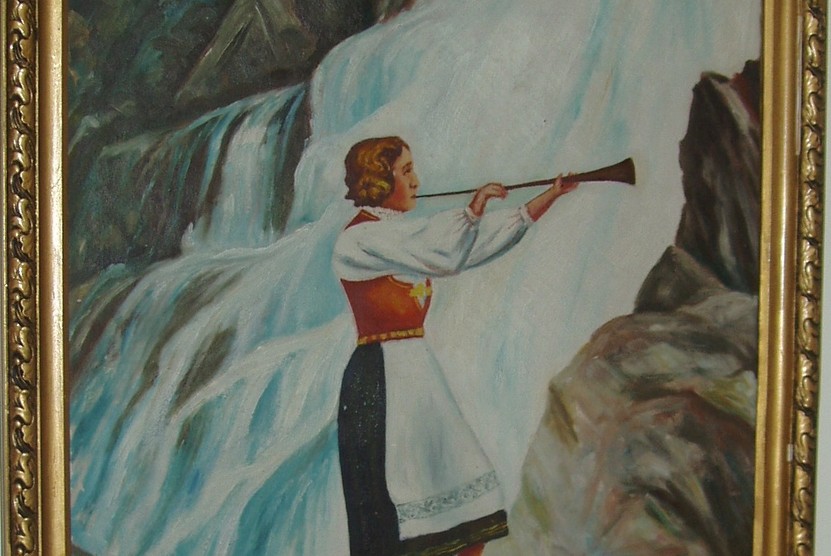 Prillarguri lurte skottene i bakhold ved Kringen i Sel, og er blitt et symbol på norsk motstandskamp. Tekst/Foto: Gunnar Berglund / digitaltmuseum.no