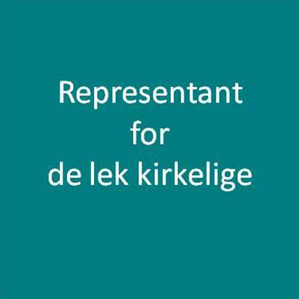 Representant for de lek kirkelige