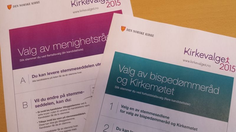 Valgresultater, Hamar bispedømmeråd 2016-2019