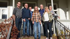 Valgrådet skal se til at Kirkevalget 2019 går riktig for seg. På bildet fra venstre: Ole Midthun, Ragnar Løsnesløkken, Jan Christian Kielland (sekretær for valgrådet), Filip Hovland, Sveinung Moesgaard Skjesol, Ingrun Jule og Solveig Seem.