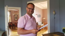 Sekretær i valgrådet, Jon Arne Johansen Harby, har mottatt 3 forslag til lister til valg av leke kandidater ved Kirkevalget 2019. Foto: Liv Torhild Bråthen