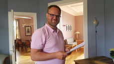 Sekretær i valgrådet, Jon Arne Johansen Harby, har mottatt 3 forslag til lister til valg av leke kandidater ved Kirkevalget 2019. Foto: Liv Torhild Bråthen