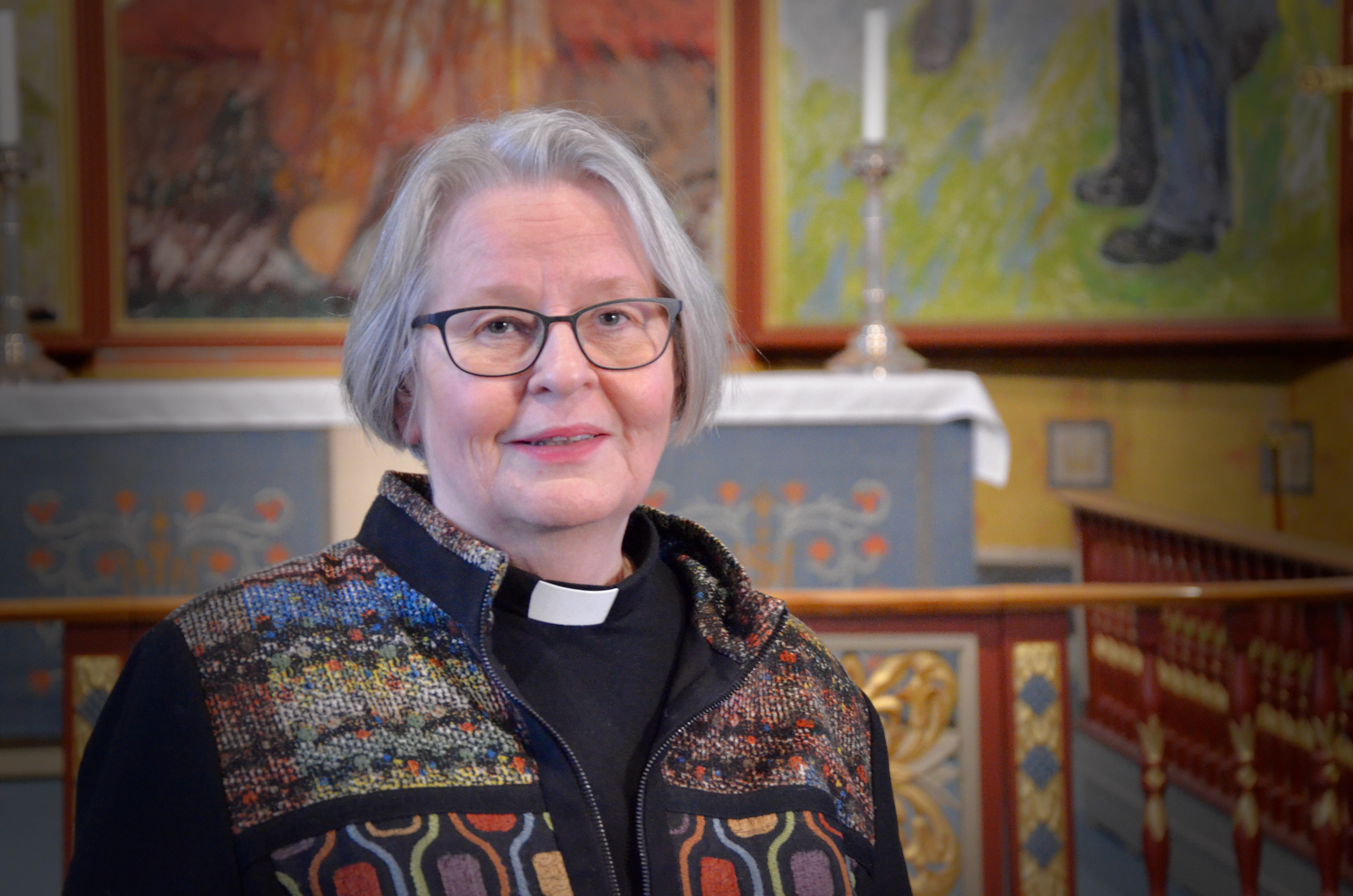 Domprost Kirsten Elisabeth Almås, Hamar domprosti er fungerende biskop inntil ny biskop er på plass. Foto: Hamar bispedømme